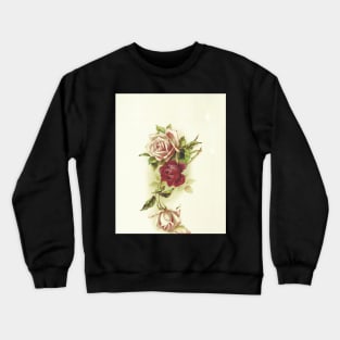 Painted Roses - Nature Inspired Crewneck Sweatshirt